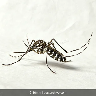 Asian Tiger Mosquitoes (Tiger mosquito, Forest day mosquito) | pestarchive.com