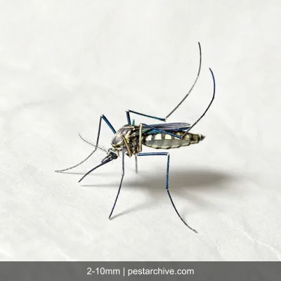 Asian Tiger Mosquitoes (Tiger mosquito, Forest day mosquito) | pestarchive.com