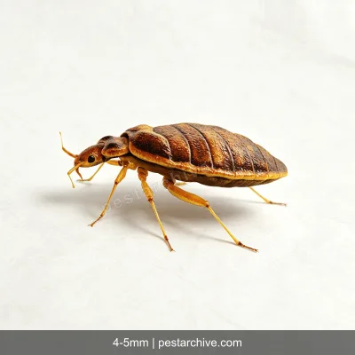 Bed Bugs (Common bed bug, Tropical bed bug, Mahogany flat) | pestarchive.com