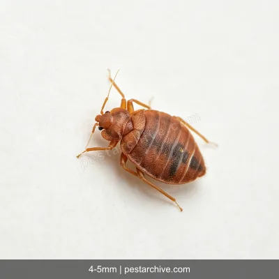 Bed Bugs (Common bed bug, Tropical bed bug, Mahogany flat) | pestarchive.com