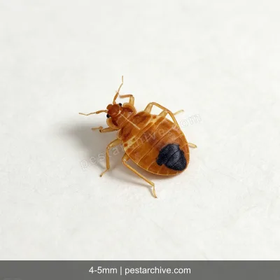 Bed Bugs (Common bed bug, Tropical bed bug, Mahogany flat) | pestarchive.com