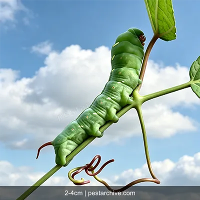Cabbage Worms (Cabbage white caterpillar, Imported cabbage worm) | pestarchive.com