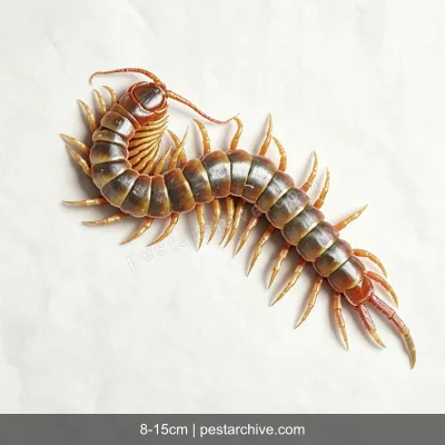 Centipedes (Giant centipede, Scolopendra, Stone centipede) | pestarchive.com