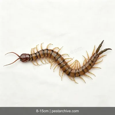Centipedes (Giant centipede, Scolopendra, Stone centipede) | pestarchive.com