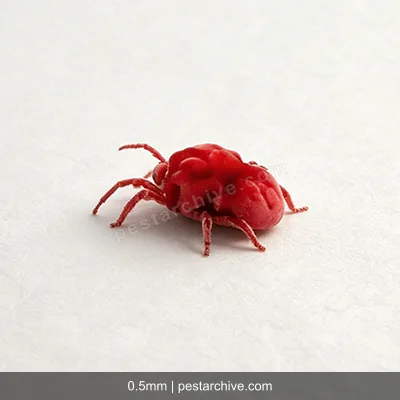 Chiggers (Harvest mites, Red bugs, Berry bugs, Scrub itch mites) | pestarchive.com
