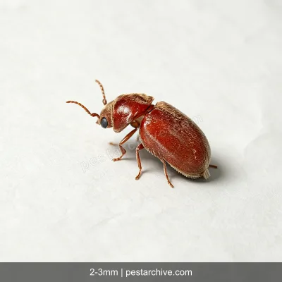 Cigarette Beetles (Tobacco beetle, Warehouse beetle, Herbarium beetle) | pestarchive.com