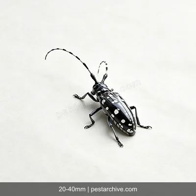 Citrus Longhorn Beetles (Asian longhorned beetle, ALB, Starry sky beetle) | pestarchive.com