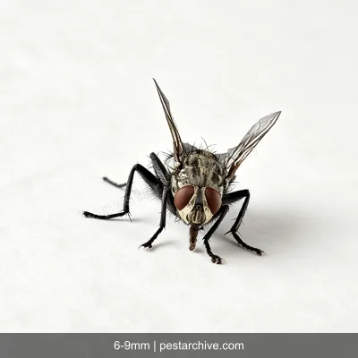 Flesh Flies (Grey flesh flies, Carrion flies) | pestarchive.com