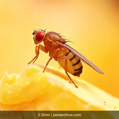 Fruit Flies (Vinegar fly, Pomace fly, Spotted wing drosophila) | pestarchive.com