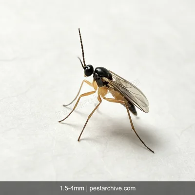 Fungus Gnats (Sciarid flies, Soil gnats) | pestarchive.com