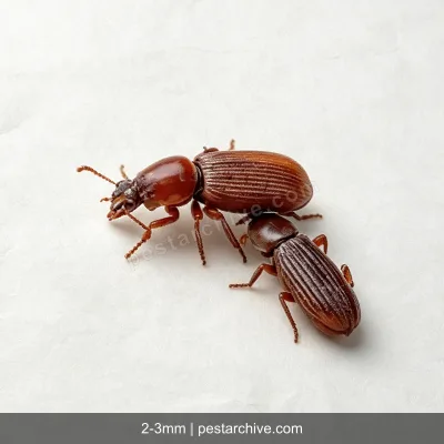 Grain Borers (Lesser grain borer, Australian wheat weevil) | pestarchive.com