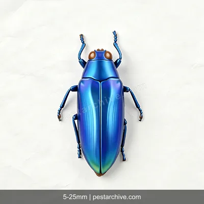 Jewel Beetles (Metallic wood-boring beetles, Flatheaded borers, Emerald ash borer) | pestarchive.com