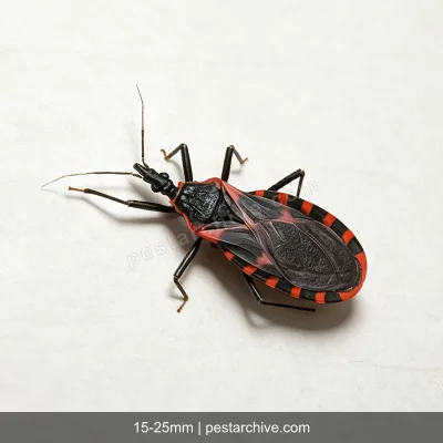 Kissing Bugs (Assassin bug, Cone-nosed bug, Triatomine bug) | pestarchive.com