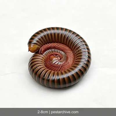 Millipedes (Thousand-leggers, Flat-backed millipedes) | pestarchive.com