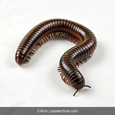 Millipedes (Thousand-leggers, Flat-backed millipedes) | pestarchive.com