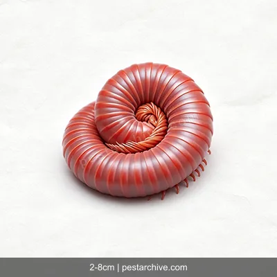Millipedes (Thousand-leggers, Flat-backed millipedes) | pestarchive.com
