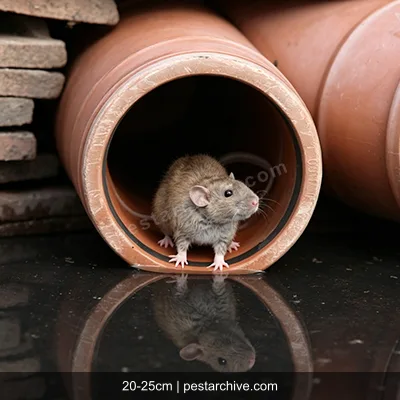 Norway Rats (Brown rat, Sewer rat, Wharf rat) | pestarchive.com