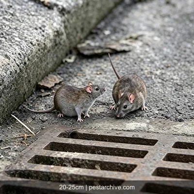 Norway Rats (Brown rat, Sewer rat, Wharf rat) | pestarchive.com