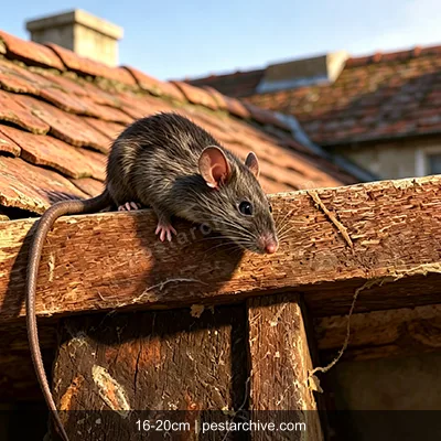 Roof Rats (Black rat, Ship rat, Citrus rat) | pestarchive.com