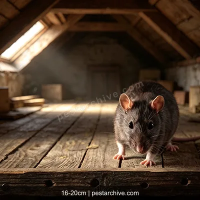 Roof Rats (Black rat, Ship rat, Citrus rat) | pestarchive.com