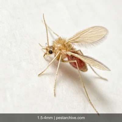 Sand Flies (Sand gnat, Leishmaniasis vector, Owl midge) | pestarchive.com