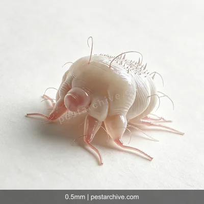 Scabies Mites (Itch mite, Sarcoptic mite, Norwegian scabies mite) | pestarchive.com