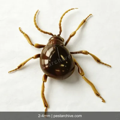 Spider Beetles (Hump beetle, Shiny spider beetle) | pestarchive.com