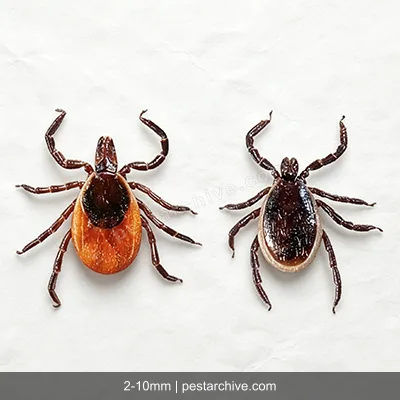 Ticks (Deer tick, Lone star tick, Dog tick, Seed tick) | pestarchive.com